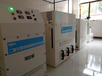 北京通州郎府水厂安装调试成功